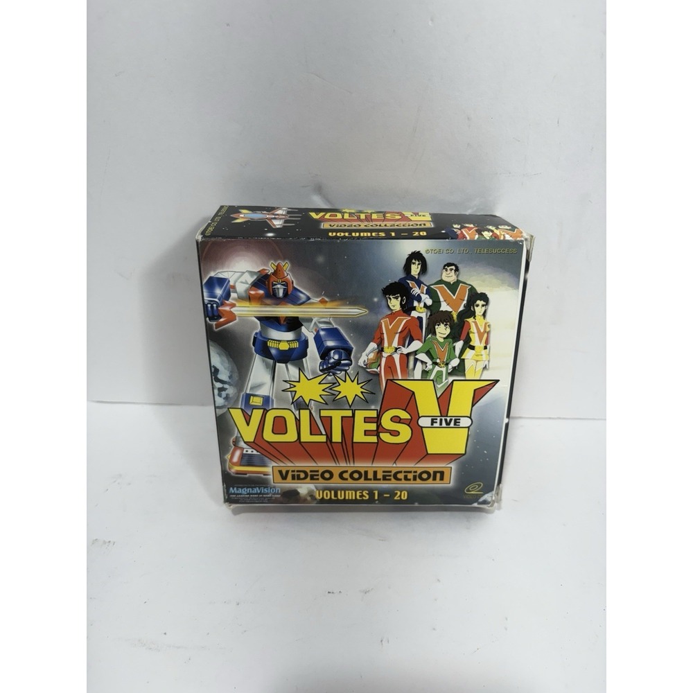 VOLTES V ORIGINAL VCD ROBOT COMPLETE Volume 1-20 Toei Anime Shogun RARE